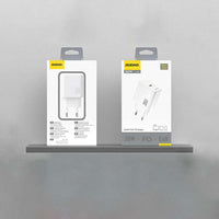Dudao A27P 30W GaN USB-C PD Schnellladegerät Weiß - MIZO.at