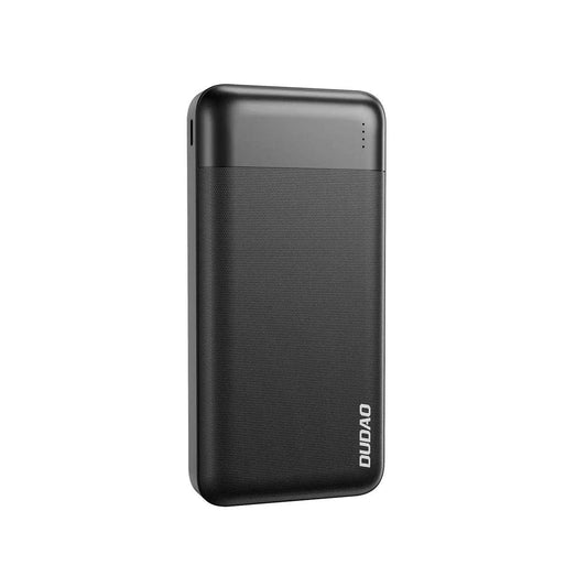 Dudao K18-1W Powerbank 10.000mAh, Triple Port (USB-A/C), Schwarz - MIZO.at