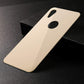 iPhone XR Rückschutz Vollabdeckung Curved T-Glass – Gold - MIZO.at