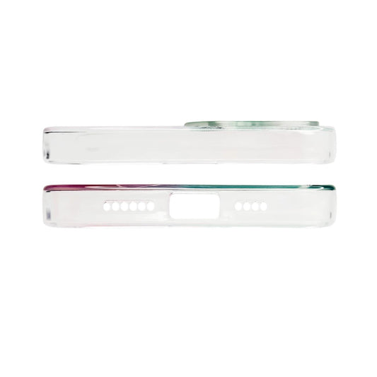 Mint Marmor iPhone 12 Case – Transparent Gel Schutzcover Premium - MIZO.at