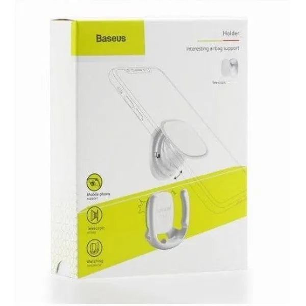 Airbag Car Phone Holder | Secure & Adjustable | White - MIZO.at