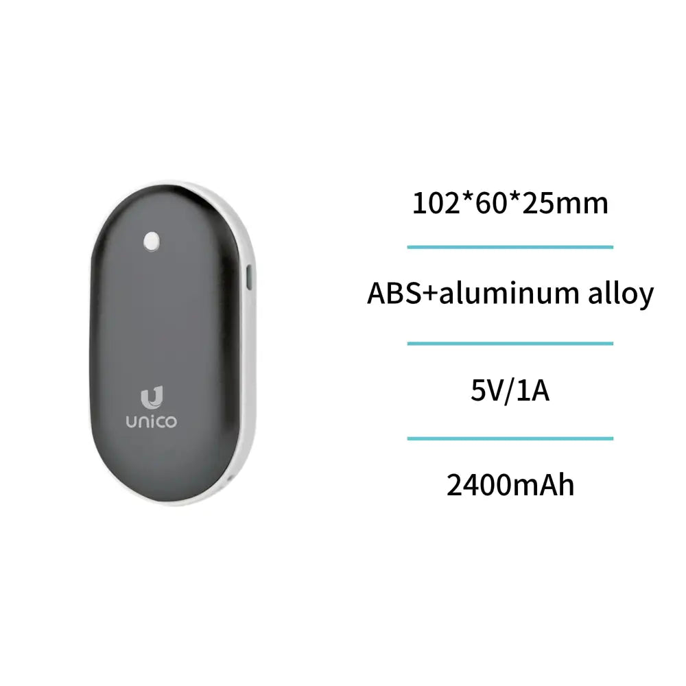 Unico PB1736 Powerbank 2.400 mAh – Schwarz - MIZO.at