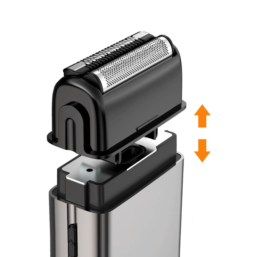 XO CF8 Cordless Shaver – Gray - MIZO.at