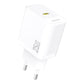 Dudao A27 25W GaN USB-C PD Schnellladegerät Weiß - MIZO.at