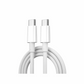 100W USB-C auf USB-C Kabel 1,2 m – Schnellladen Weiß - MIZO.at