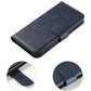 Samsung S24 Magnetische Geldbörse Case – Blau Premium Flip Hülle - MIZO.at