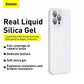 iPhone 13 Pro Case Liquid Silicone – Weiß Stoßfest Premium - MIZO.at