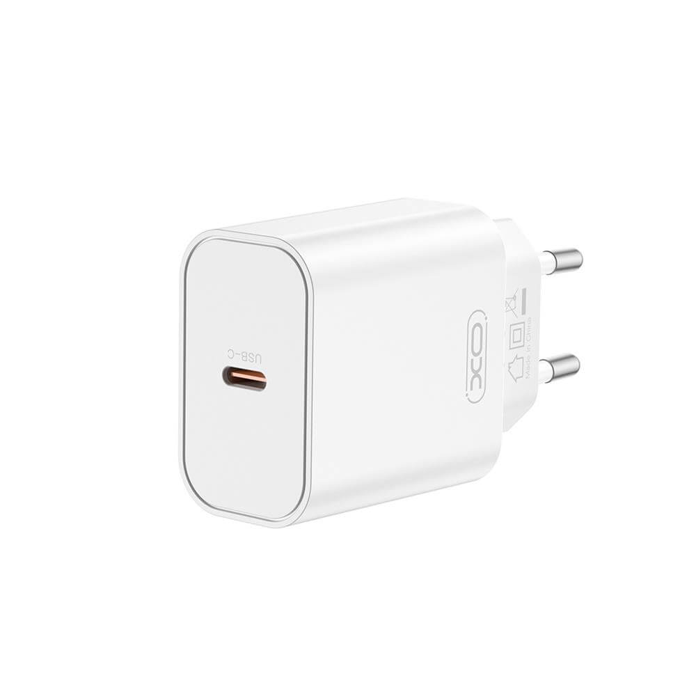 XO CE32 USB-C Wall Charger 20W | Fast PD Charging White - MIZO.at