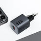 FORCELL GaN VT-31 33W Ladegerät – USB-C PD & USB-A QC4.0 Fast Charger Grau - MIZO.at