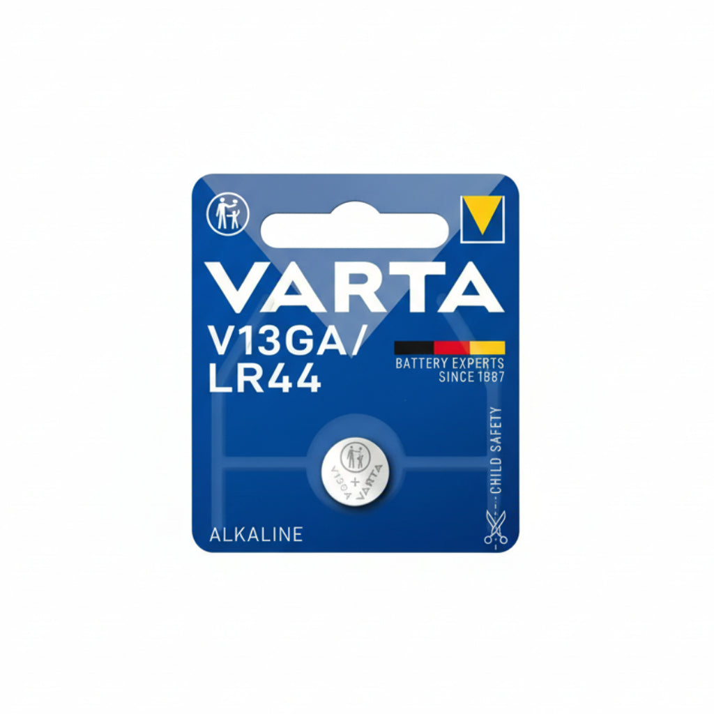 Varta AG13 LR44 Alkaline Knopfzelle 1,5V Einzelpack - MIZO.at