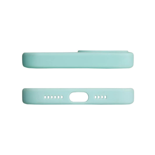 Hellblau Floral iPhone 12 Pro Case – Blumenmuster Schutzcover Premium - MIZO.at