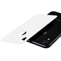 iPhone XR Rear Protector | Full Coverage Curved T Glass (White) - MIZO.at