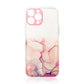 iPhone 12 Pro Floral Case Hellblau – Blumenmuster Schutzcover Premium - MIZO.at