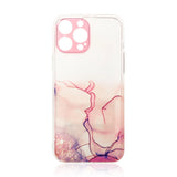 iPhone 12 Pro Floral Case Hellblau – Blumenmuster Schutzcover Premium - MIZO.at
