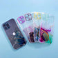 iPhone 12 Pro Floral Case Hellblau – Blumenmuster Schutzcover Premium - MIZO.at