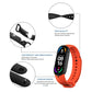 Ersatzarmband für Xiaomi Mi Band 5/6/7 | Orange, Silikon, Verstellbar - MIZO.at