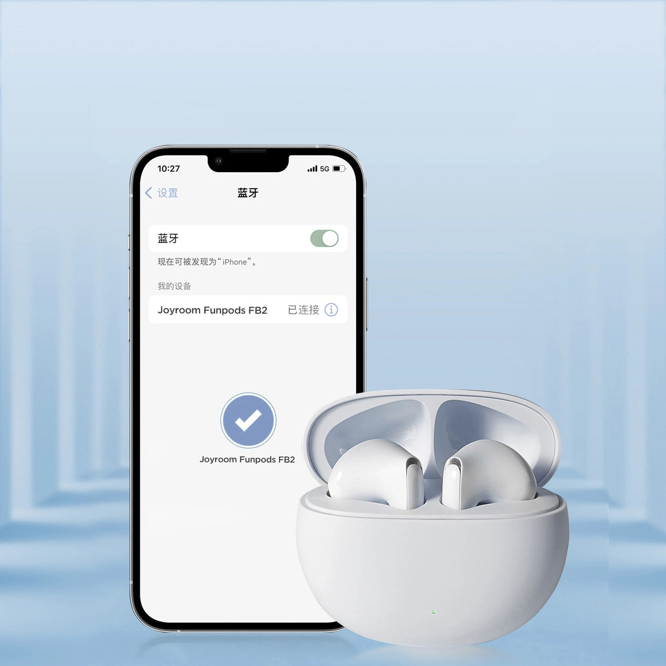 Joyroom Funpods JR-FB2 Wireless In-Ear Headphones | 35H Playtime, Noise Reduction - MIZO.at