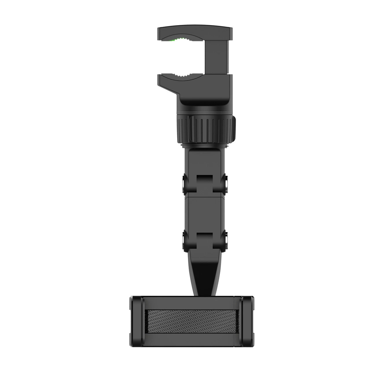 Adjustable Car Rearview Mirror Phone Mount | Black Universal Holder - MIZO.at