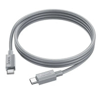 HOCO X107 Type-C to Type-C 60W Charging Cable – 1m Gray - MIZO.at