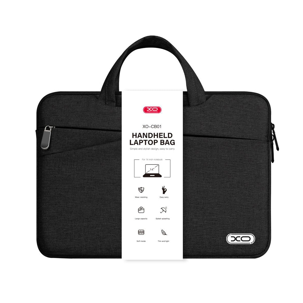 XO Laptop Bag CB01 14" | Slim & Stylish Protection Black - MIZO.at