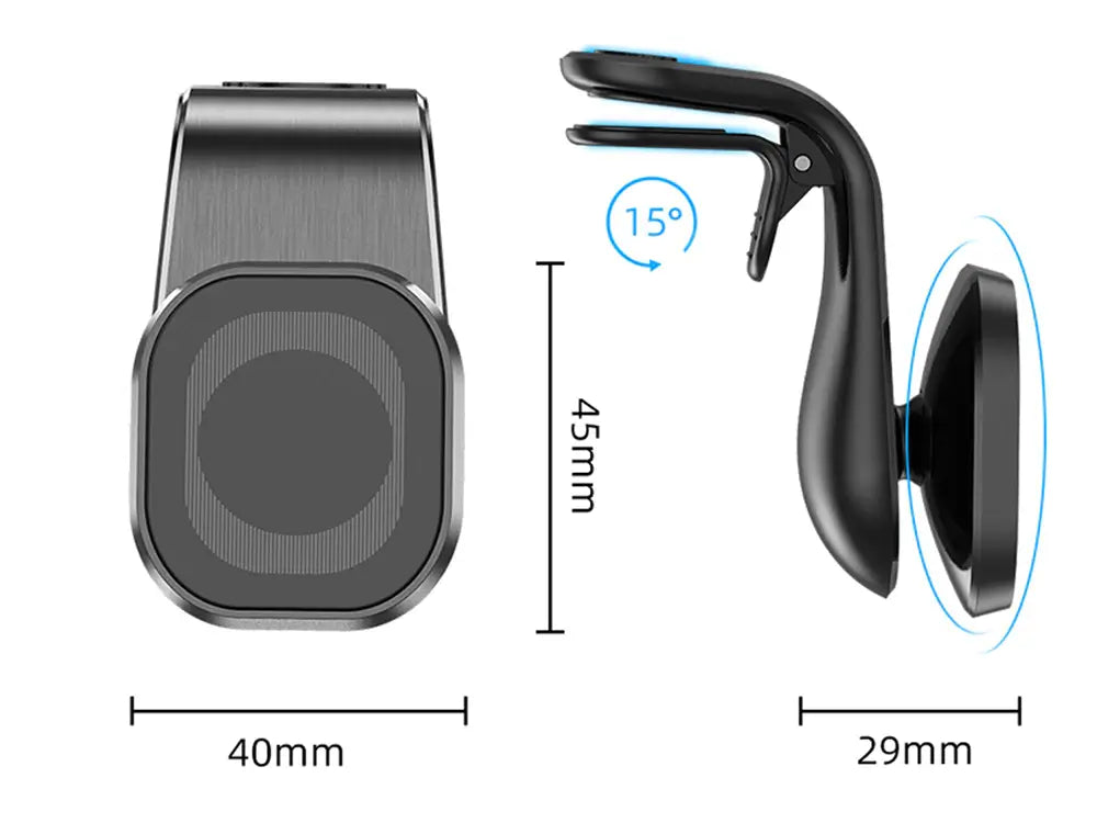 Magnetische KFZ-Handyhalterung Lüftung – Schwarz - MIZO.at