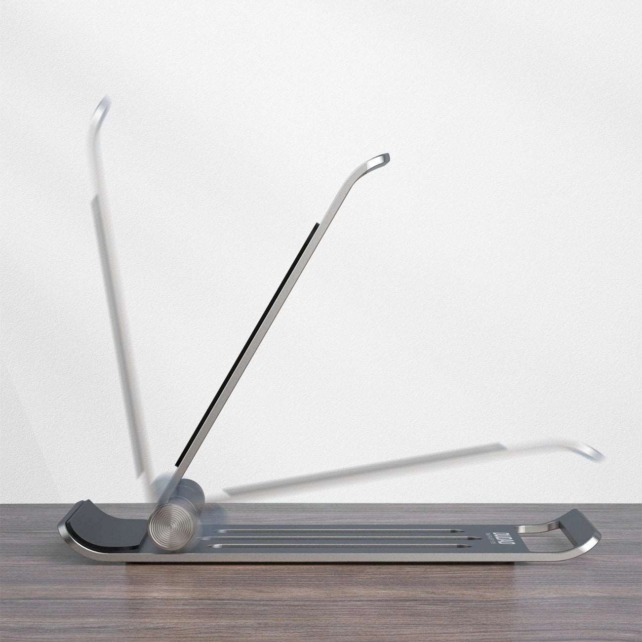 Dudao F14 Mobile Stand | Premium Foldable Silver Phone Holder - MIZO.at