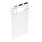 Forever TB-100M Power Bank 10000mAh Weiß | Slim Design & USB-C - MIZO.at