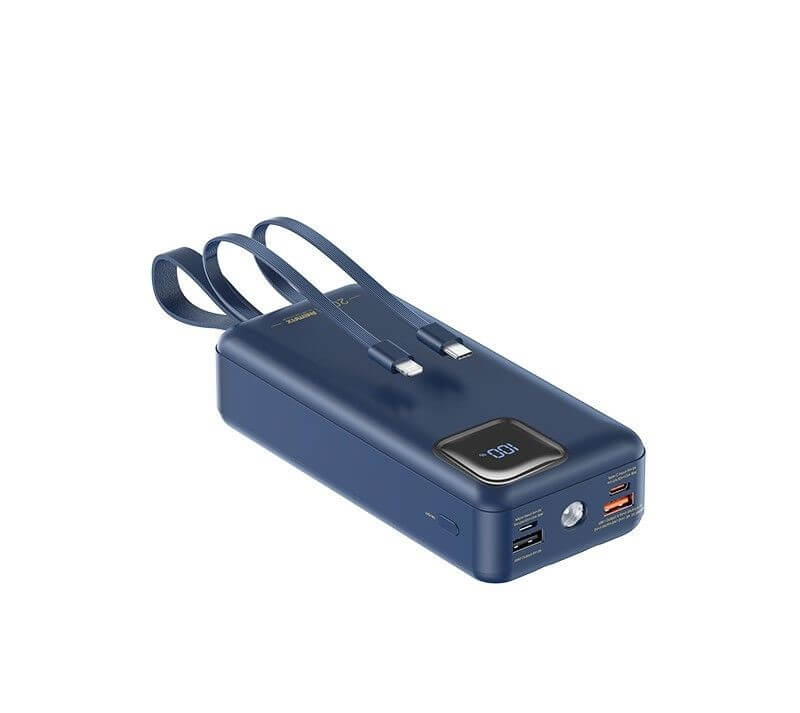 Remax Suji Powerbank 30000mAh | PD 20W QC 22.5W Blue - MIZO.at