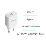 HC2348 USB-C PD 20W Schnellladegerät Schwarz - MIZO.at