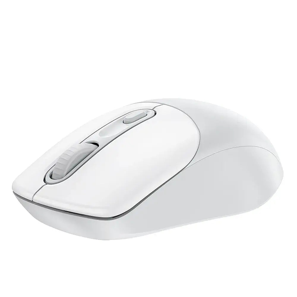 Hoco Wireless Maus 2,4GHz 1600 DPI GM28 Weiß-Grau - MIZO.at