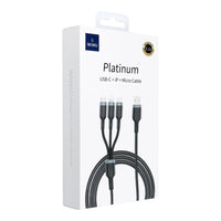 Platinum Series 4-in-1 Charging Cable | 3.1A Fast Charge - MIZO.at