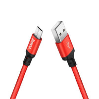 HOCO X14 Micro USB Cable | 2M Fast Charging Data Cable Black - MIZO.at