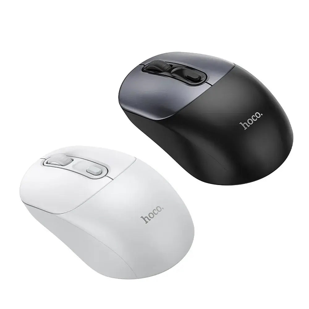 Hoco Wireless Maus 2,4GHz 1600 DPI GM28 Weiß-Grau - MIZO.at