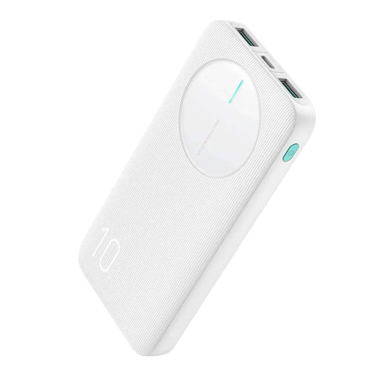 Joyroom JR-PBF12 Powerbank 10000mAh Weiß – 12W Dual USB - MIZO.at