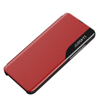 Xiaomi Redmi Note 11 Pro Eco Leather Case | Red Flip Cover Stand - MIZO.at