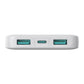 Joyroom JR-PBF12 Powerbank 10000mAh Weiß – 12W Dual USB - MIZO.at