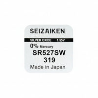 Seizaiken SEIKO 319 SR527SW Silberoxid Uhrbatterie - MIZO.at