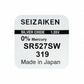 Seizaiken SEIKO 319 SR527SW Silberoxid Uhrbatterie - MIZO.at
