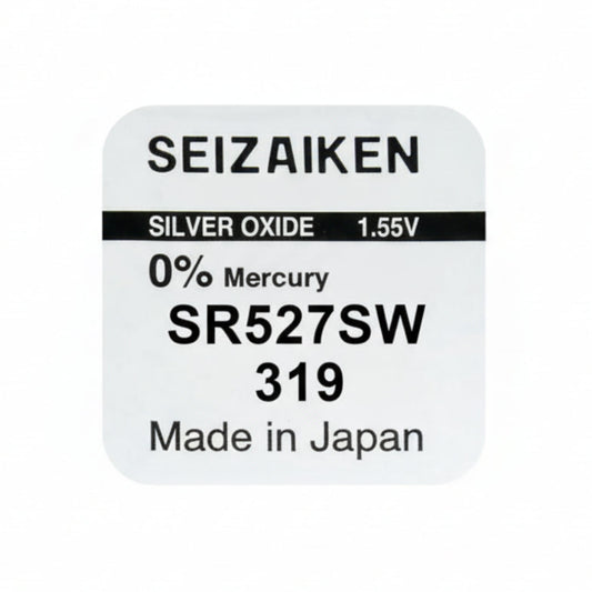 Seizaiken SEIKO 319 SR527SW Silberoxid Uhrbatterie - MIZO.at