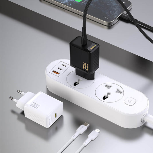 Dudao A27S 25W GaN USB-A Schnellladegerät Weiß - MIZO.at
