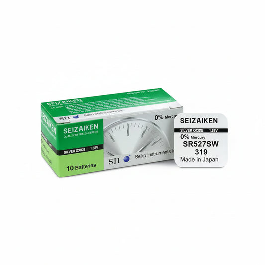 Seizaiken SEIKO 319 SR527SW Silberoxid Uhrbatterie - MIZO.at
