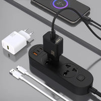 Dudao A26 20W GaN USB-C PD Schnellladegerät Schwarz - MIZO.at