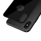 iPhone XS Rückschutz 0,3 mm Curved T-Glass Vollabdeckung – Schwarz - MIZO.at