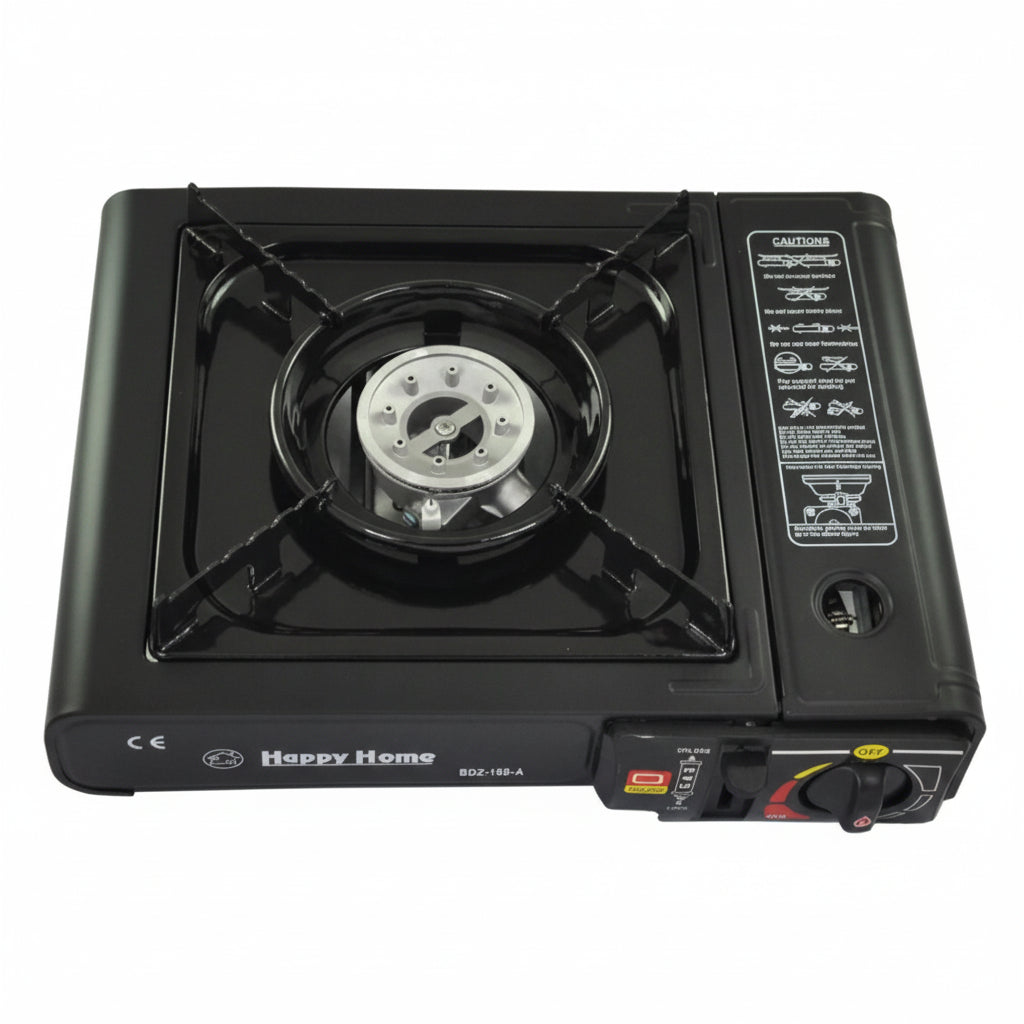 2-in-1 Camping Gaskocher 2200W mit Koffer - MIZO.at