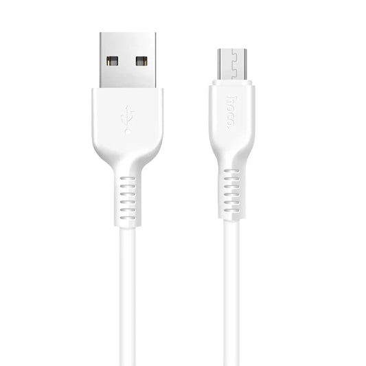 HOCO X20 Micro USB Cable | 1M Fast Charging Data Cable White - MIZO.at