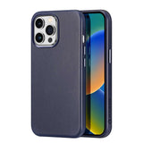 iPhone 14 Pro Max MagSafe Case – Dux Ducis Blau Leder Schutzcover - MIZO.at