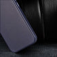 iPhone 14 Pro Max MagSafe Case – Dux Ducis Blau Leder Schutzcover - MIZO.at