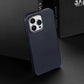 iPhone 14 Pro Max MagSafe Case – Dux Ducis Blau Leder Schutzcover - MIZO.at