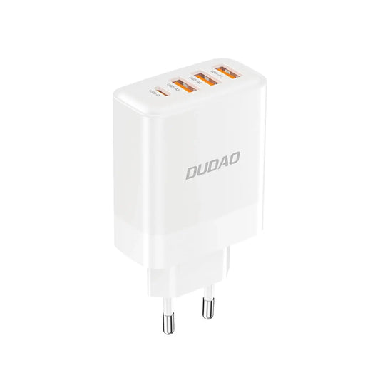 Dudao A5HEU 4-Port Wandladegerät 20W USB-C PD 3x USB-A Weiß - MIZO.at