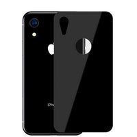 iPhone XR Rear Protector | Full Coverage Curved T Glass (Black) - MIZO.at